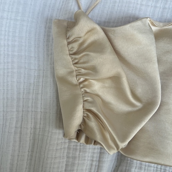 Zara Satin Tank Top - Picture 4 of 5
